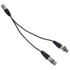 Audio Adapter Kabel PVC Heim Lautsprecher Angetriebene Stereo Lautsprecher