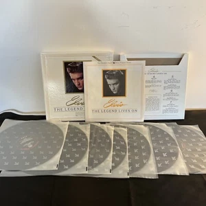 ELVIS PRESLEY - ELVIS: THE LEGEND LIVES ON 7 X VINYL LP BOX SET READER'S DIGEST - Picture 1 of 7