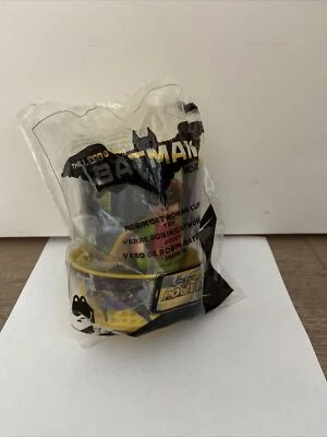 Lego фильм Бэтмен Робин/Женщина-кошка чашка ☆ McDonald's Happy Meal игрушка нераспечатанная - Изображение 1 из 2