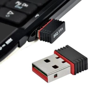 USB WiFi Wireless Adapter Mini Network Dongle 150Mbps Windows 802.11n K5O9 U0T1