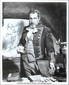 Vintage "Stadt unter dem Meer" 8 x 10 Werbefoto, Vincent Price, SIGNIERT, 1965 - Bild 1 von 2