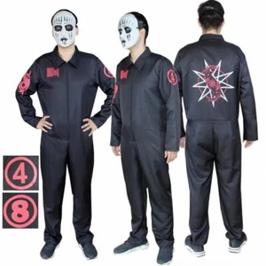New Jumpsuit Men's Halloween Party Cosplay Costume Without Mask Hallowe - Picture 1 of 14