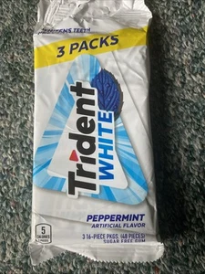 Dreizack Zimt zuckerfreier Kaugummi, 3er-Pack, je 14 Stück - Bild 1 von 2