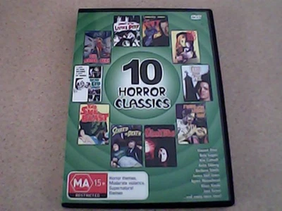 10 Horror Classics - DVD Pack - image 1 of 2