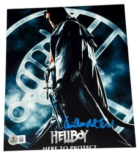 Guillermo del Toro signed Autogramm 8x10 Hellboy Foto Poster Authentic Beckett - Bild 1 von 2