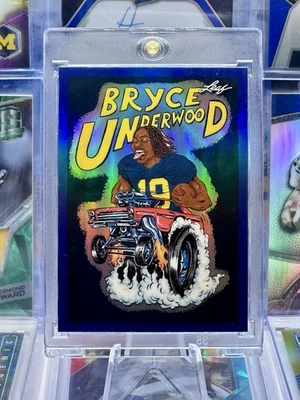 2025 Leaf FIRST PRINT 1/49 Blue Anime Manga Bryce Underwood Michigan Wolverines - Image 1 of 2