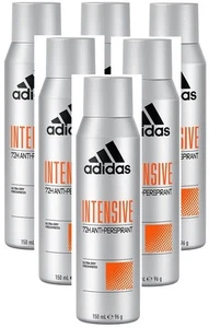 6 x Adidas 72H Cool & Dry Antiperspirant Spray 150ml - Intensive - Picture 1 of 1