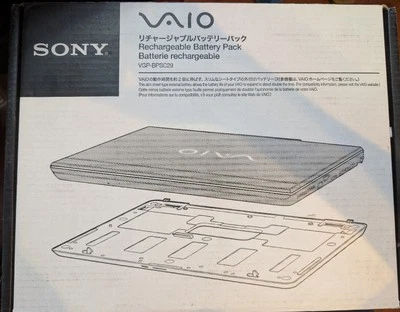 NIB Sony Vaio VGP-BPSC29 Rechargeable Battery Pack -  Seal Still Intact On Box - Image 1 of 3