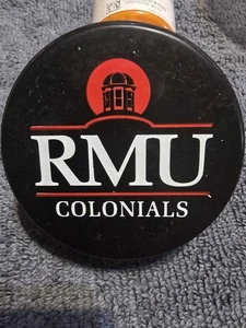 Robert Morris Colonials Hockey Puck Used - Picture 1 of 2