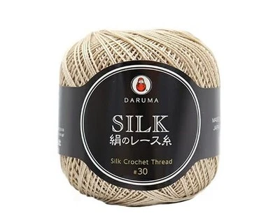 DARUMA Yokota Hilo de Encaje Hilo de Encaje de Seda Color 16 Foto 1 de 2