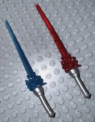 Marvel Legends SDCC Deadpool 2 Pack Red Blue Lightsaber Saber Lot Hilts Effect - Image 1 of 4