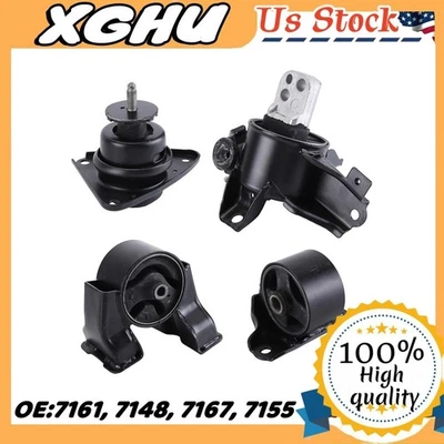 For Hyundai Elantra 07-10 2.0L Engine Motor & Automatic Transmission Mount 4PCS - Image 1 of 4