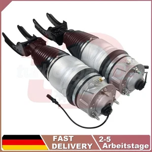 Paar Vorne Luftfederbein Stoßdämpfer Für Porsche Cayenne 92A VW Touareg 7P5 7P6 - Picture 1 of 10