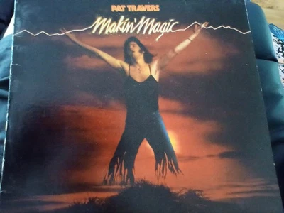 PAT TRAVERS - MAKIN' MAGIC - 12" VINYL LP ALBUM RECORD & INNER SLEEVE new 1977 - Image 1 of 4