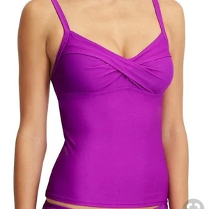 Athleta | Twister Tankini Bright Purple Size 32B/C Tall - Picture 1 of 6