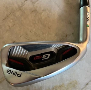 Left Hand Ping G410 iron set 5-9, W, U green dot Project X Steel - Picture 1 of 6