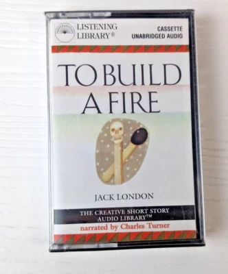 To Build A Fire Jack London audio cassette unabridged NEW SEALED - Image 1 of 4