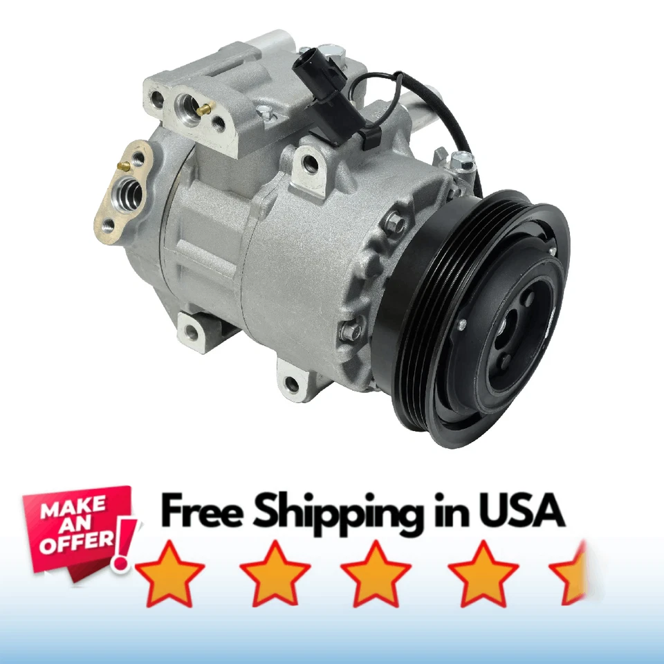 Compresor aire acondicionado apto para Kia Spectra 2007-2009, Kia Spectra5 2007-2009 Foto 1 de 1