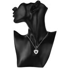925 Sterling Silver Heart Shape Small Locket Pendant Necklace + Chain