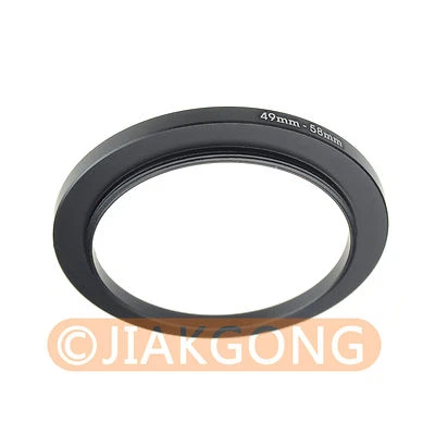 49mm-58mm 49-58 mm Step Up Filter Ring Stepping Adapter - Image 1 of 3