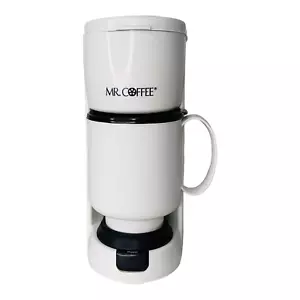 Mr. Coffee Commuter Personal Coffeemaker w/ 16 oz Steel Mug PTC1 Vintage - Picture 1 of 4