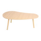 coffee table living room tea table Desktop Strong Load-bearing Mango shape 
