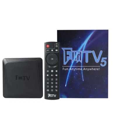 FUNTV Gen. 5th FUN5 CN TV BOX S905X3 Chip Dual Band WiFi  4G+32G Storage 全新五代电视盒 - Image 1 of 4