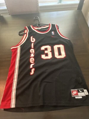 Nike RASHEED WALLACE No. 30 PORTLAND TRAILBLAZERS (Size LG) Basketball Jersey - Image 1 of 4