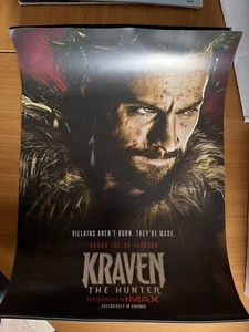 Kino Poster Plakat Kraven IMAX DIN A3 Film Movie Cinema NEU OVP - Bild 1 von 3