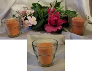 Clear Flower Pot Votive Holder - Picture 1 of 2