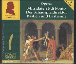 MOZART Edition - Mitridate; Schauspieldirektor, Bastien / Versiegelte 5 CD Box ! - Bild 1 von 2