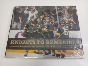 Vegas Golden Knights KNIGHTS TO REMEMBER Hardback Book 2018 (New / Sealed) - Foto 1 di 9