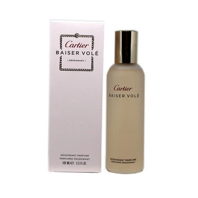 CARTIER BAISER VOLE DESODORANTE PERFUMADO SPRAY 100 ML CAJA LIGERAMENTE DAÑADA Foto 1 de 3
