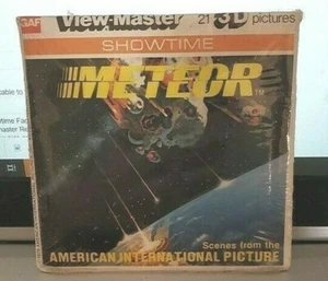 Sealed gaf K46 METEOR Sci-Fi Movie Film view-master Reels Showtime Packet set - Picture 1 of 2