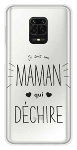 Coque en silicone imprimée compatible Xiaomi Redmi Note 9S Maman qui déchire - Picture 1 of 3