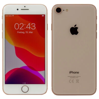Apple iPhone 8 Gold 64 GB ! Smartphone Ohne Simlock ! Top Zustand !  - Bild 1 von 2
