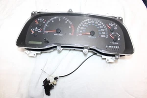 98-00 Dodge DAKOTA Durango DASH Instrument Cluster w/ SHIFT Indicator CABLE - Picture 1 of 8