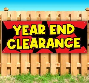 YEAR END CLEARANCE Advertising Vinyl Banner Flag Sign Many Sizes SALE DISCOUNTS - Picture 1 of 5