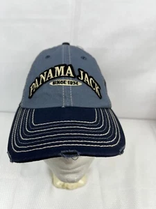 Panama Jack Mesh Mens Baseball Cap/Hat Blue& Black Since 1974 Nice - Picture 1 of 6