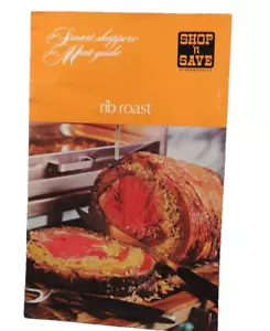 Shop N' Save 1974 Werbe Giveaway Booklet Smart Shopper Meat Guide - Bild 1 von 5