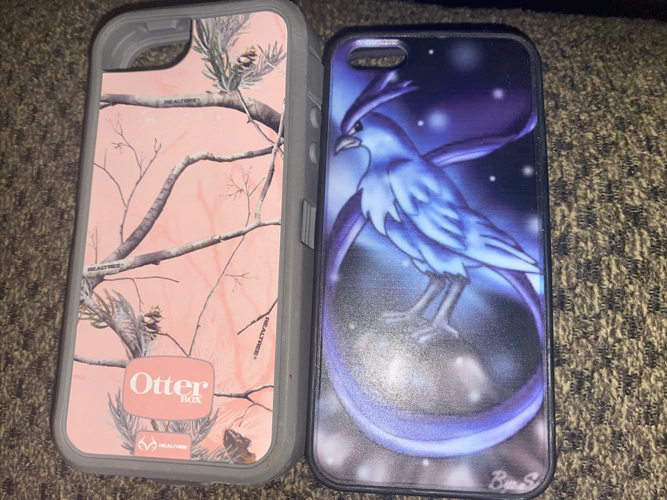 OtterBox Defender 系列保护壳 粉色 RealTree iPhone 5,5S,精灵宝可梦 iPhone 保护壳 — 第 1/4 张图片