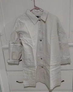 Chaqueta bronceada Denim & Co. talla mediana - Imagen 1 de 3