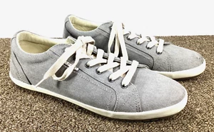 Taos Shoes Womens 10.5 Wide Star Casual Sneakers Gray Lace Up Round Toe Comfort - Picture 1 of 11