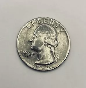 1966 U.S. Washington Quarter Coin NO Mint Mark & Rim Error - Picture 1 of 2
