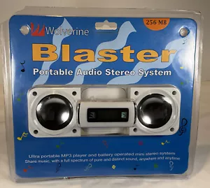 Wolverine Blaster B256 tragbares Stereosystem (256 MB) MP3-Player - Bild 1 von 15