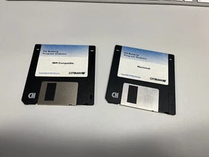 Citibank PC banking program diskette - Picture 1 of 2
