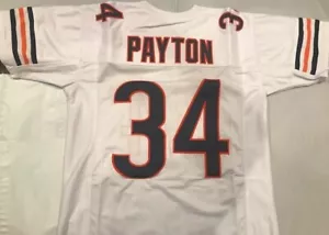 Walter Payton#34 UNSIGNED Sewn Stitched Sports Jersey Size XL - Picture 1 of 2