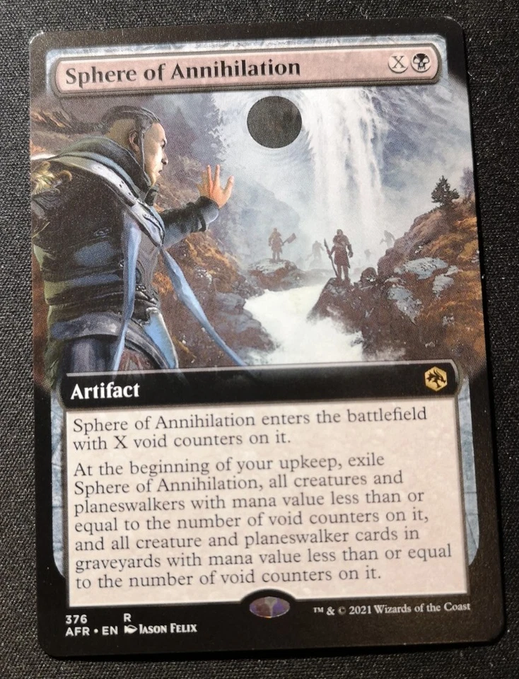 Sphere Of Annihilation - Extended Art - AFR - MTG - EN - NM - 376 - Image 1 of 1