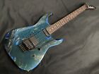 Jackson EG Blue Crackle Made in USA ST Type Solid Body Electric Guitar