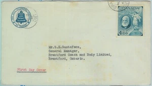 83304 - CANADA - POSTAL HISTORY - FDC Cover 1947 Alexander Graham Bell TELEPHONE - Picture 1 of 1